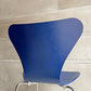 フリッツハンセン Fritz Hansen セブンチェア カラードアッシュ アイブルー AI BLUE スタッキングチェア アルネ・ヤコブセン 廃番カラー デンマーク 北欧家具 B ♪