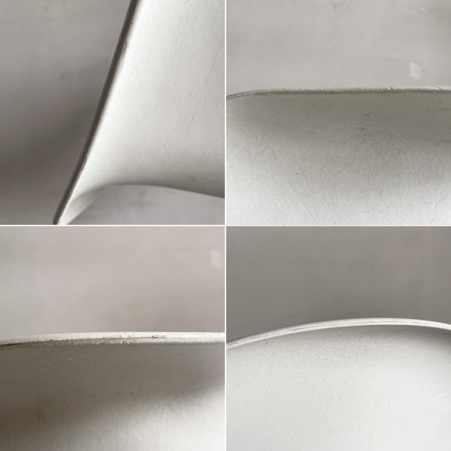ハーマンミラー Herman Miller アームシェルチェア 現行FRP製 パーチメント エッフェルベース C&R イームズ ミッドセンチュリー  ■