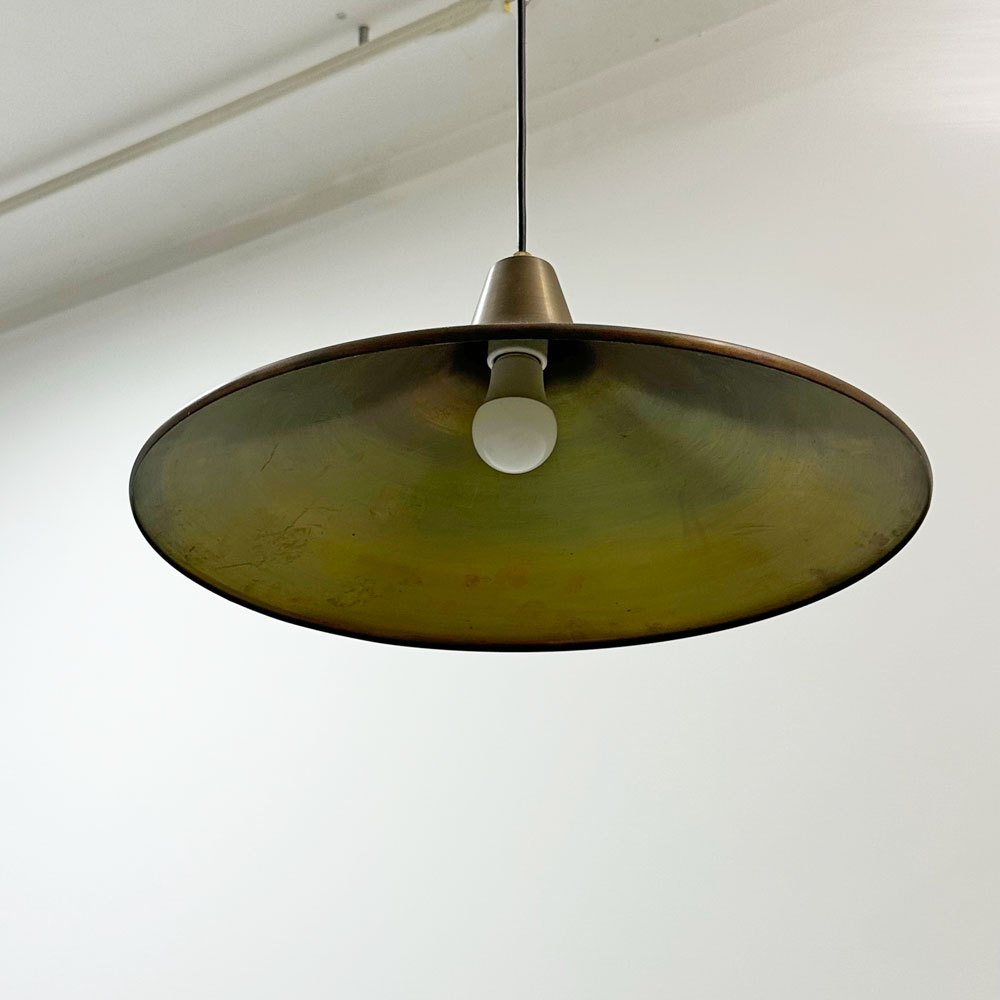 フレイム flame ブラスL brass L ペンダントライト 真鍮 素地 オイル仕上げ インダストリアルデザイン 定価：￥55,000- ●