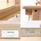 コイズミ KOIZUMI コトア cotoa 2ドロワーデスク＋デスクシェルフ セット ホワイトオーク W105cm 棚板欠品 ●