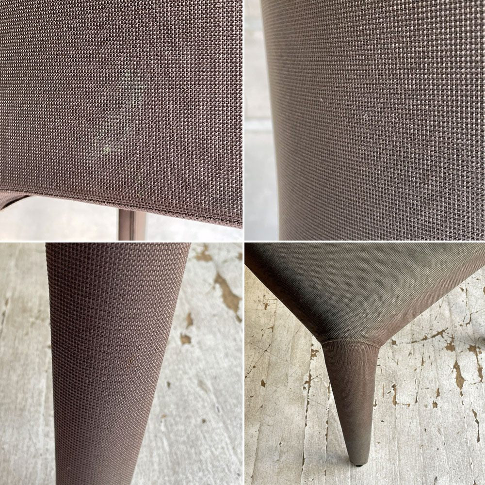 カッシーナ Cassina オラ 367 HOLA アームチェア ファブリック ハンス・ウェッツスタイン 参考定価￥228,000- 現状品 B ♪