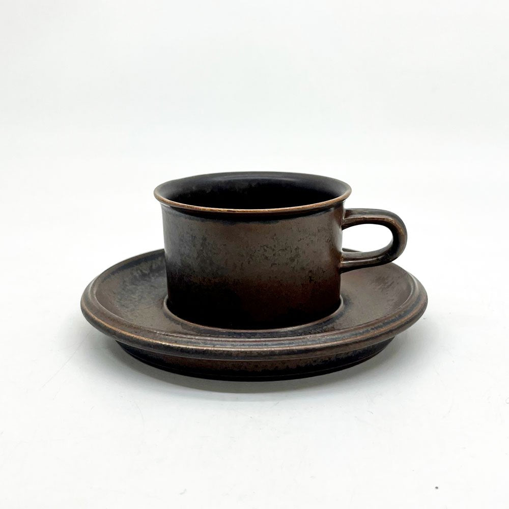 アラビア ARABIA ルスカ RUSKA デミタスカップ＆ソーサー C&S ウラ・プロコッペ Ulla Procope フィンランド 北欧食器 B ●