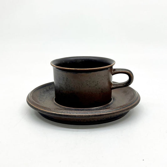 アラビア ARABIA ルスカ RUSKA デミタスカップ＆ソーサー C&S ウラ・プロコッペ Ulla Procope フィンランド 北欧食器 B ●