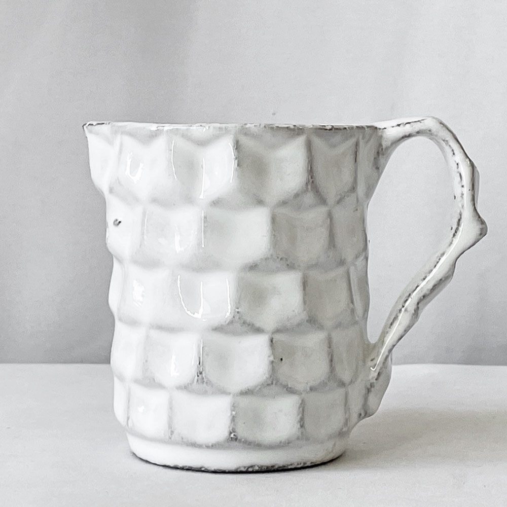 アスティエ・ド・ヴィラット Astier de Villatte キューブ Cube スモールピッチャー H7cm フランス 雑貨 ◇