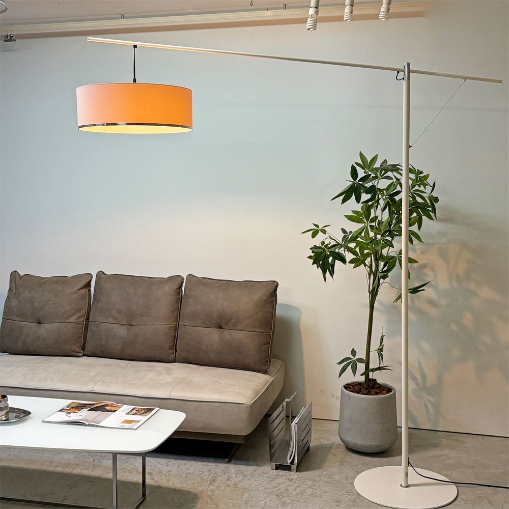 ロッシュ ボボア ROCHE BOBOIS SWAN フロアランプ フロアスタンド スタンドライト ＆COSTA社製 イタリアモダンデザイン ●