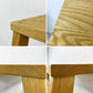 QUIET SPACE TOOL & FURNITURE ハンガーラック IKOMA クリ材 ナチュラル クラフト家具 ●