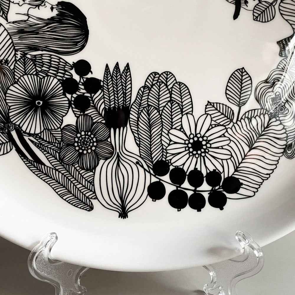 マリメッコ marimekko シイルトラプータルハ Siirtolapuutarha プラター 33cm マイヤ・ロウエカリ Maija Louekari 北欧食器 ♪