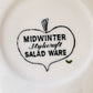 ミッドウィンター Midwinter サラダウェア SALAD WARE カップ＆ソーサー C/S テレンス・コンラン UKビンテージ ◎