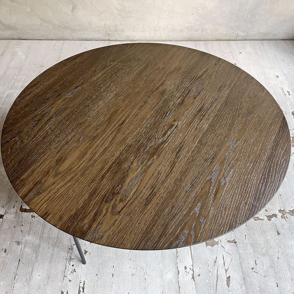 デパドヴァ DePadova セン SEN センターテーブル コーヒーテーブル ローテーブル ラウンド オークスモーク 大城健作 定価￥253,000- ♪