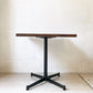 グリニッチ greeniche カフェテーブル Cafe Table 800×600×610 ウォールナット無垢材 Xレッグ ★