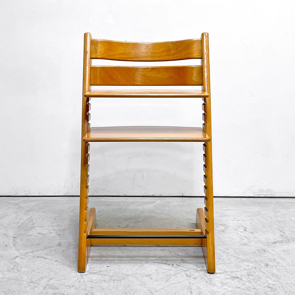 ストッケ STOKKE トリップトラップ TRIPP TRAPP ベビーチェア キッズチェア S/N無し ノルウェー 北欧家具 ナチュラル B ●