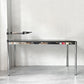 USMモジュラーファニチャー USM Haller USMハラーテーブル ワークデスク トレイ付きスイングアーム付き オーク天板 ブラック  W150 × D75cm スイス ★
