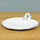 JBAdeV/Jean Baptiste Astierde Villatte 別注ソーサー Feuilles soucoupe a anse アスティエ・ド・ヴィラット ASTIER de VILLATTE 陶器 フランス A ◎