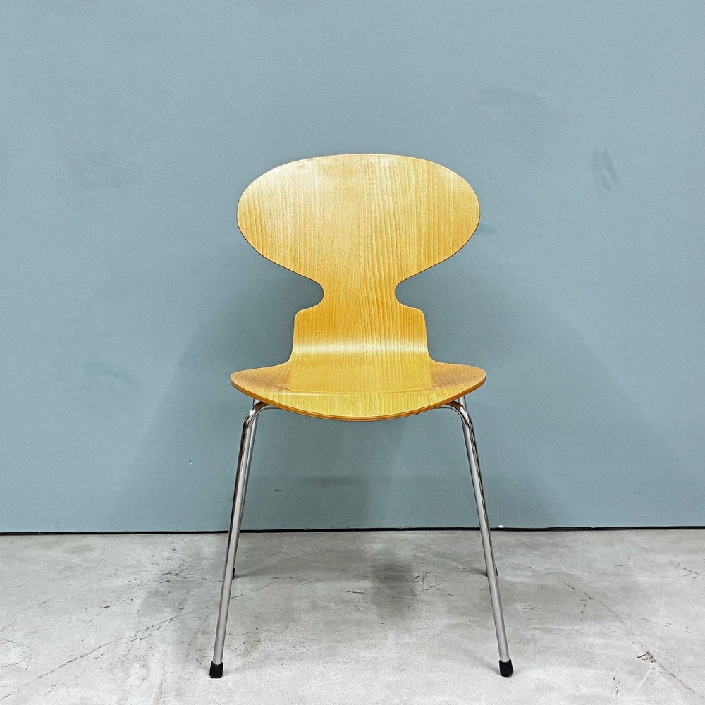 フリッツハンセン Fritz Hansen 3101 アリンコチェア アントチェア 4本脚 ナチュラルビーチ ラッカー仕上げ アルネ・ヤコブセン K ◎