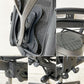 ハーマンミラー Herman Miller アーロンチェア クラシック Bサイズ ポスチャーフィット フル装備 グラファイトベース デスクチェア オフィスチェア ●