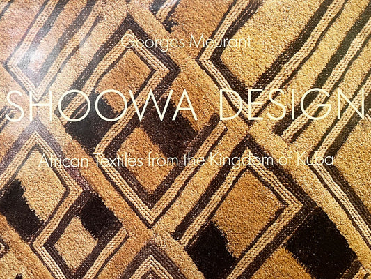 ショワデザイン SHOOWA DESIGN アフリカ・クバ王国 ショワ族の布 アートブック 洋書 205P ハードカバー 1986年 テームズ・アンド・ハドソン Thames and Hudson ◎