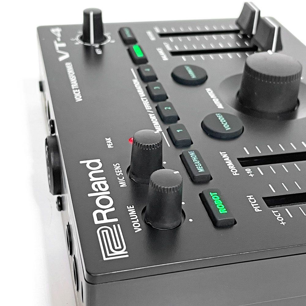 ローランド Roland AIRA VT-4 ボイストランスフォーマー Voice Transformer USB 単三電池駆動 MIDI入力対応 エフェクター ●