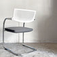 ヴィトラ vitra ビザビ2 Visavis2 アームチェア デスクチェア ホワイト/グレー系 カンティレバー スタッキング不可仕様 アントニオ・チッテリオ ■