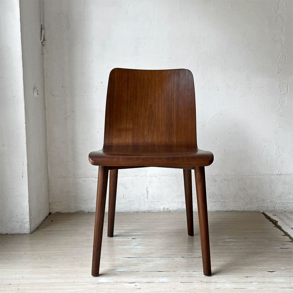 スケッチ Sketch タミチェア TAMI Chair ダイニングチェア オーク材 プライウッド ウォールナットカラー 北欧 デンマーク moda en casa取扱 定価￥34,100- A ★