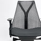 ハーマンミラー HermanMiller セイルチェア SAYL Chair デスクチェア ブラック サスペンションミドルバック アジャスタブルアーム キャスター付 イヴ・ベアール ●
