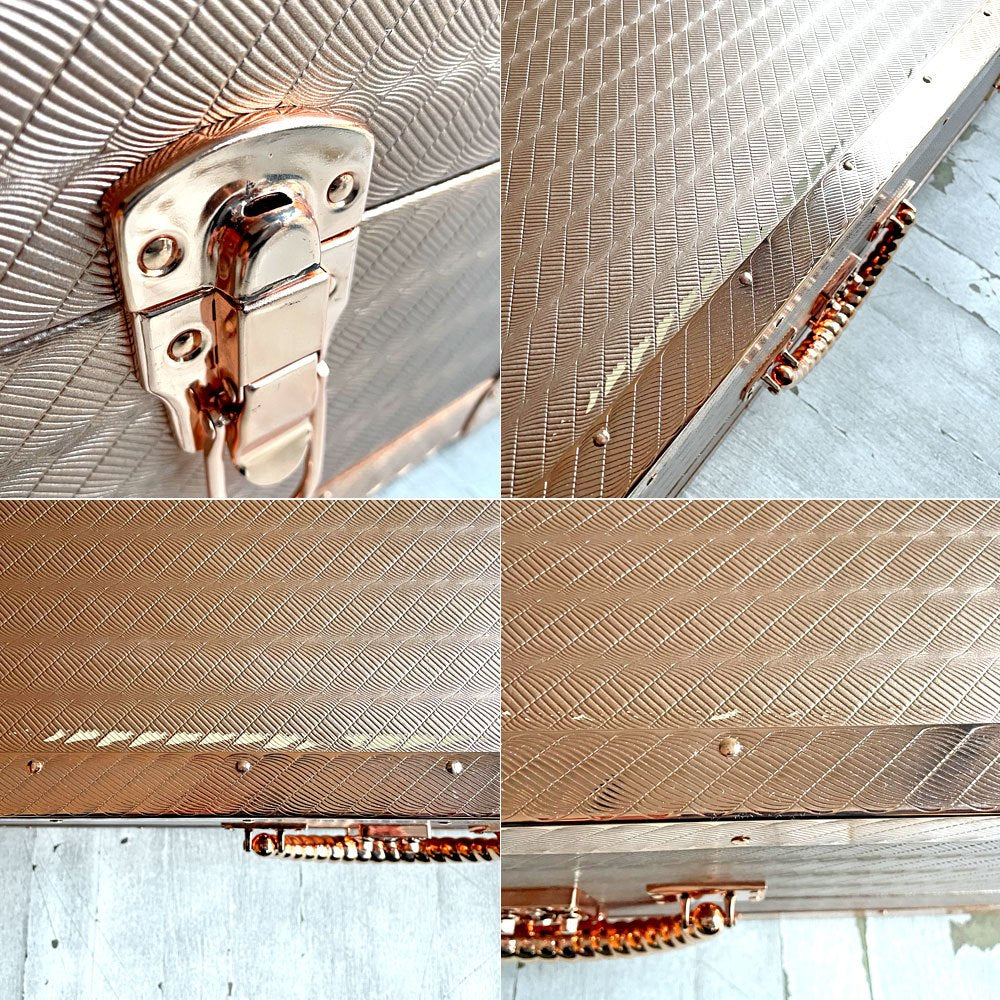 バルス東京 BALS トラベルトランク Travel Trunk Lサイズ コッパーカラー テーブル オブジェ 鍵付き 森田恭通 廃番希少♪