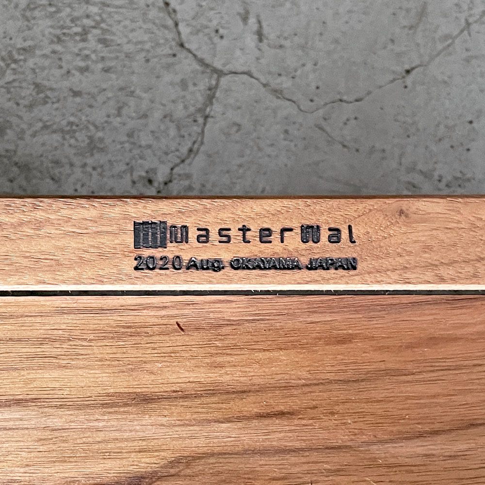 マスターウォール MASTERWAL バリスソファ VARIS OTTOMAN オットマン 90 ファブリックシート ウォールナット無垢材 廃番 展示品 〓