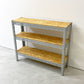 リオン LYON アングルシェルフ SLOTTED ANGLE SHELF 3段 オープンシェルフ OSB材 スチール オーダーサイズ P.F.S.取扱 ●