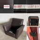 Cassina カッシーナ 622 IMPERIAL TOKYO インペリアルトーキョー 1人掛けソファ 1PSOFA 本革 帝国ホテル フランク・ロイド・ライト 廃番 A 〓