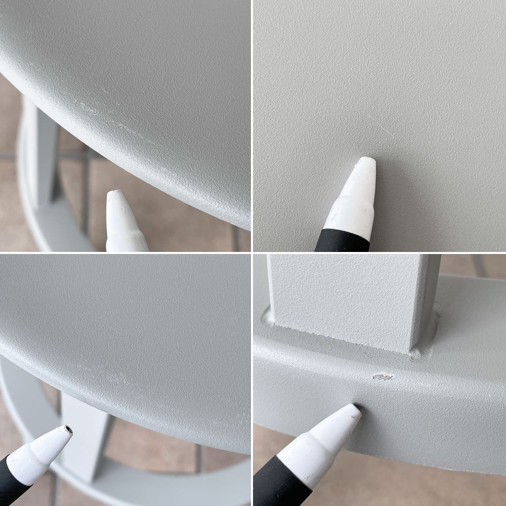 ヘイ HAY リボルバー バースツール ロー REVOLVER BAR STOOL LOW H65cm スカイグレー 回転式座面 レオン・ランズメイヤー デンマーク A ◇