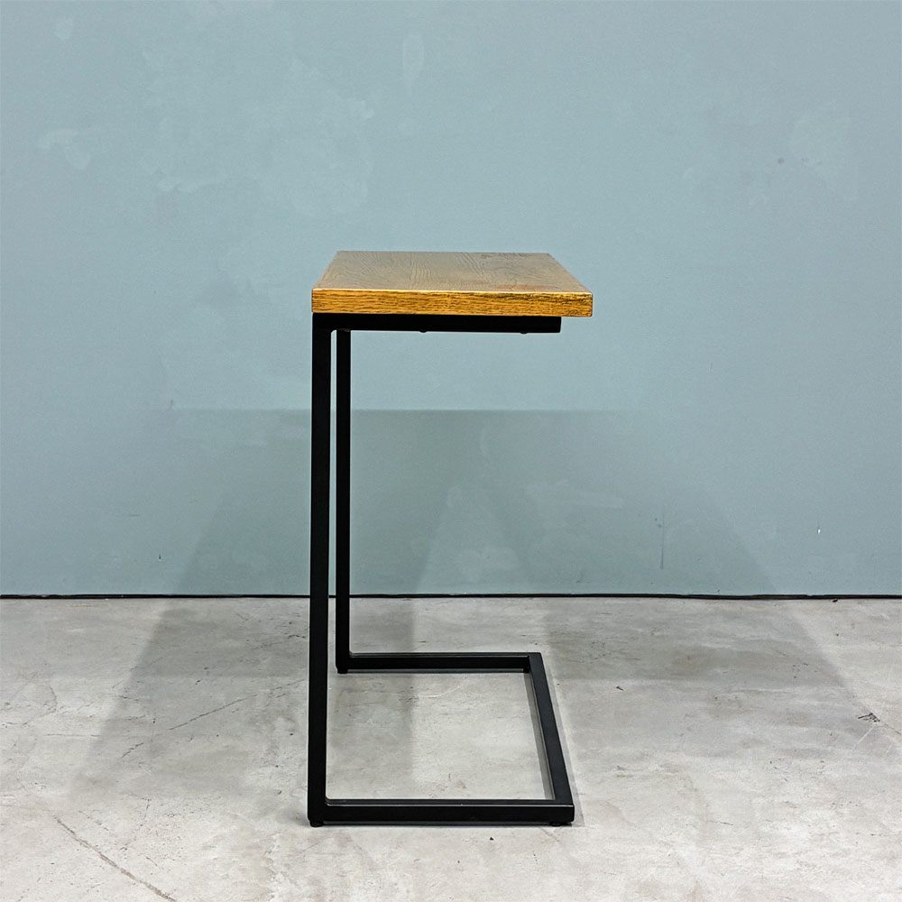 かなでもの KANADEMONO Wood × Steel コンビネーション Side Table サイドテーブル インダストリアルデザイン ◎