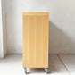 無印良品 MUJI オープンシェルフ 3列2段 ブックシェルフ オーク材 キャスター付き 廃番 ★