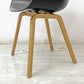 ヘイ HAY アバウト ア チェア ABOUT A CHAIR AAC22 アームチェア ダイニングチェア 木製脚 ブラック A ●