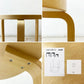 アルテック artek テーブル TABLE 90B ダイニングテーブル バーチ材 ナチュラルラッカー天板 Φ75cm アルヴァ・アアルト フィンランド 北欧家具  ●