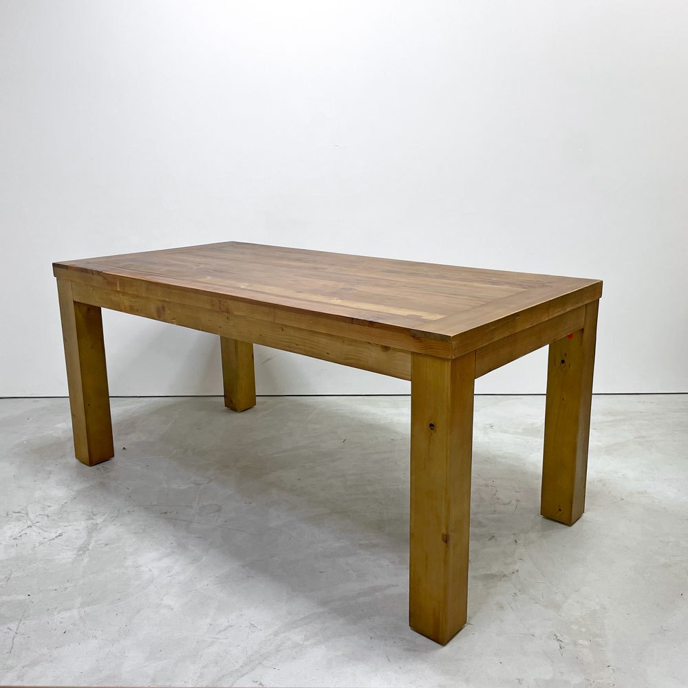 クラッシュゲート CRASH GATE ノットアンティークス Knot antiques デコ DECO ダイニングテーブル パイン古材 w160cm 関家具 ●