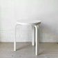 アルテック artek スツール60 Stool60 3本脚 バーチ材 ホワイトラッカー 80周年モデル クッション付き アルヴァ・アアルト 北欧家具 ★