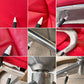 エコーネス EKORNES ストレスレス stressless メイフェア Mayfair リクライニングチェア オットマンセット Mサイズ レザー レッド ノルウェー 現状品 ◇