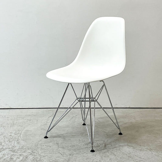 ハーマンミラー Herman Miller サイドシェルチェア ポリプロピレン製 エッフェルベース ホワイト C&R イームズ ミッドセンチュリー A ●