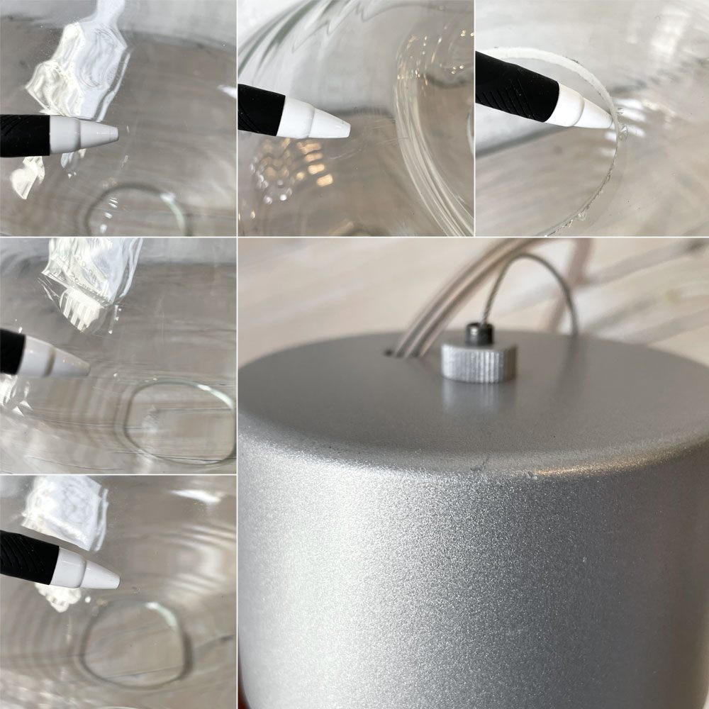 Produzione Privata ペルセオ preseo ペンダントライト 吹きガラス ミケーレ デ ルッキ Michele De Lucchi, Alberto Nason ヤマギワ 重量7.2㎏ 要電気工事 ★