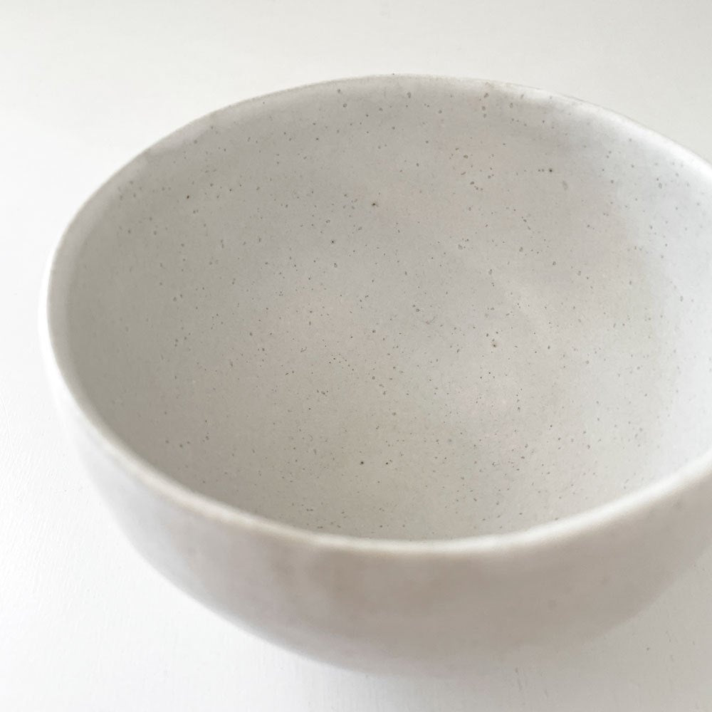 村上躍 Yaku Murakami 白釉鉢 碗 ボウル Φ13cm 現代作家 ◎
