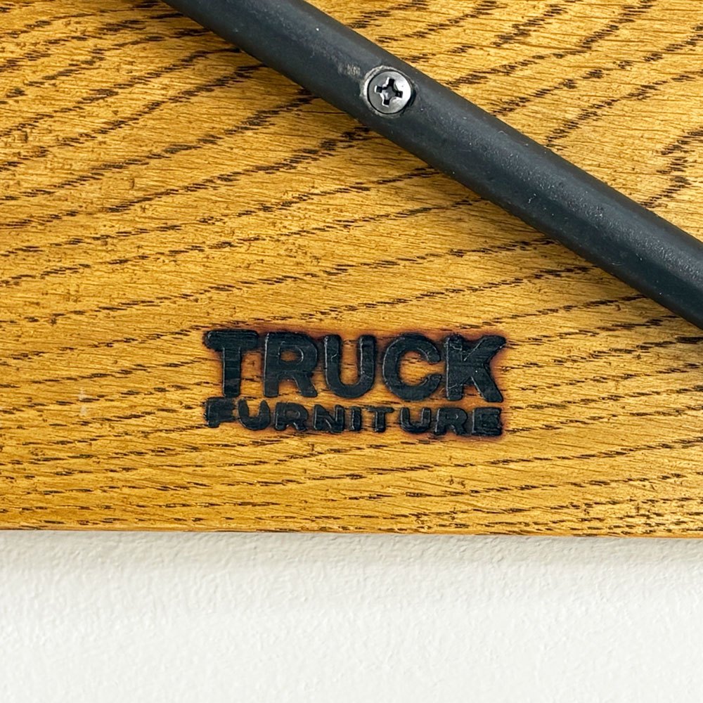トラックファニチャー TRUCK FURNITURE スット ハンガースタンド SUTTO HANGER STAND Sサイズ スタンドシェルフボード付 ナラ無垢材 ハンガーラック インダストリアル ●