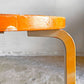 アルテック artek スツール60 stool60 3本脚 ペインテッド オレンジ/グレー 60’ｓ ビンテージ アルヴァ・アアルト 希少 ■
