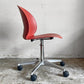 フリッツハンセン Fritz Hansen エヌゼロツー N02 リサイクルチェア キャスターチェア デスクチェア ダークレッド 佐藤オオキ nendo 参考定価￥91,080- ■