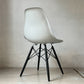 ハーマンミラー HermanMiller サイドシェルチェア ドゥエルレッグ DSW アルパイン × エボニー ブラック ポリプロピレン イームズ ミッドセンチュリー ★