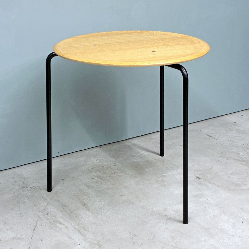 エンゲルブレヒト Engelbrechts ケヴィ KEVI 2010 ダイニングテーブル オーク材 プライウッド カフェテーブル 70cm 未使用品 ◎