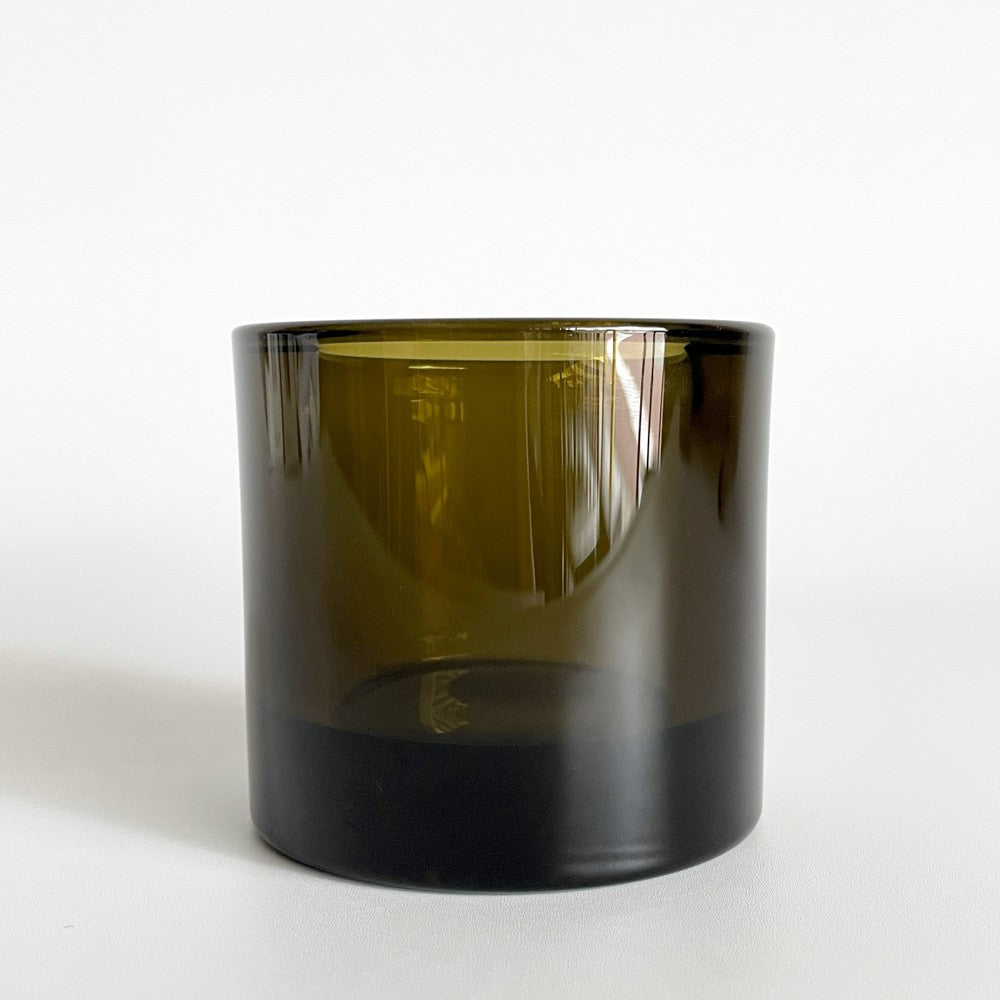 イッタラ iittala マリメッコ marimekko キビ kivi キャンドルホルダー オリーブ 60mm ガラス ヘイッキ・オルヴォラ フィンランド 北欧雑貨 箱付 ■