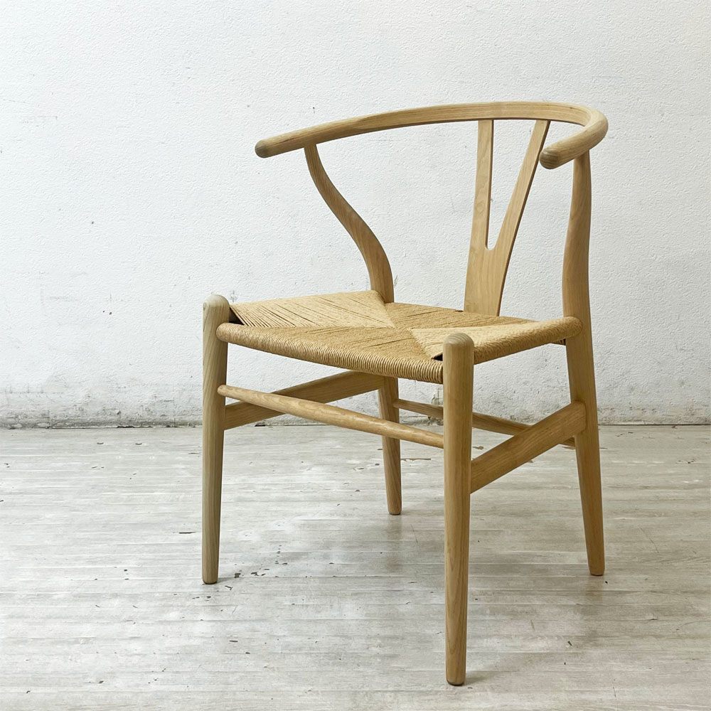 カールハンセン＆サン Carl Hansen & Son CH24 Yチェア アッシュ材 ソープフィニッシュ 日本仕様サイズ ハンス・J・ウェグナー デンマーク 北欧家具 ●