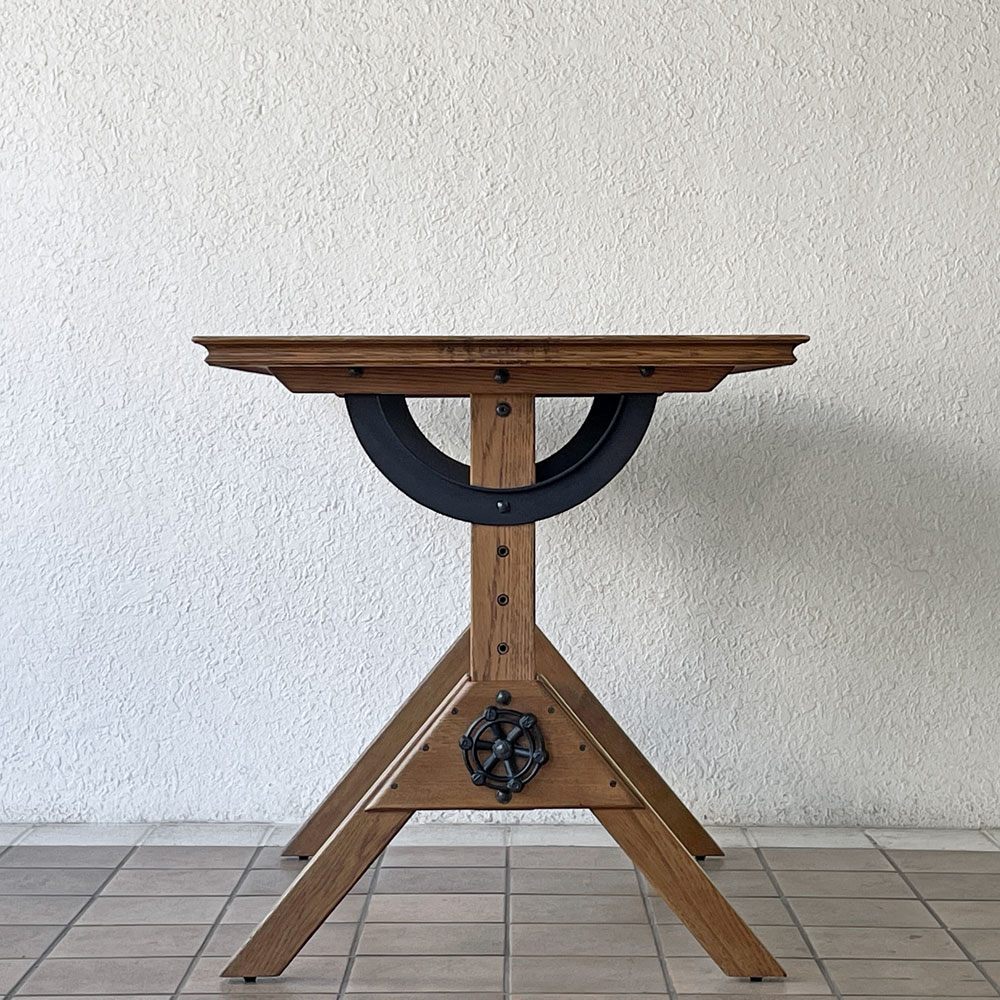 アクメファニチャー ACME Furniture フィルモアテーブル FILLMORE TABLE Sサイズ W115cm オーク材 アイアン インダストリアル ◇
