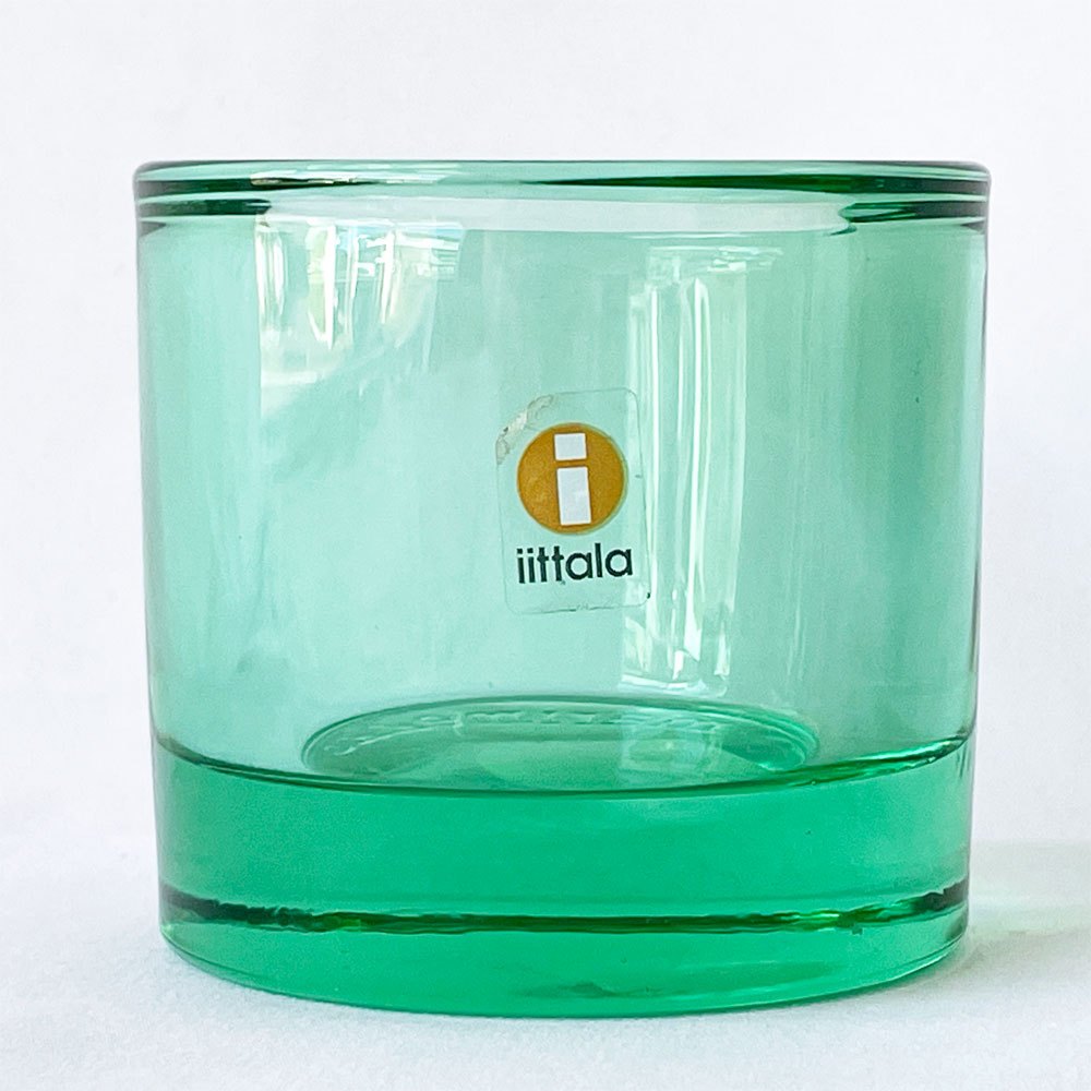 イッタラ iittala マリメッコ marimekko キビ kivi キャンドルホルダー ライトグリーン 60mm フィンランド 北欧雑貨 B ◇