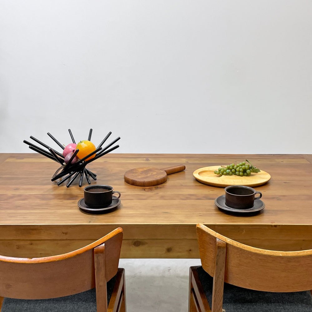 クラッシュゲート CRASH GATE ノットアンティークス Knot antiques デコ DECO ダイニングテーブル パイン古材 w160cm 関家具 ●