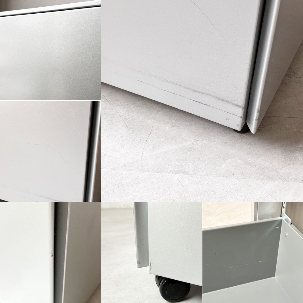 カッシーナ Cassina ixc. AFドロワー AF DRAWER デスクキャビネット ワゴン 鍵付属 キャスターロック機能付き イタリア ★